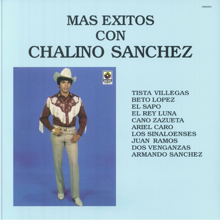 Mas Exitos Con Chalino Sanchez - Vinyl LP vinyl record cover