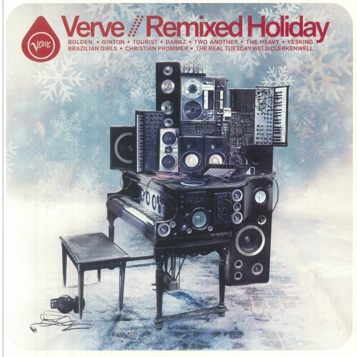 Remixed Holiday - Limited Edition Clear Vinyl LP vinyl record cover