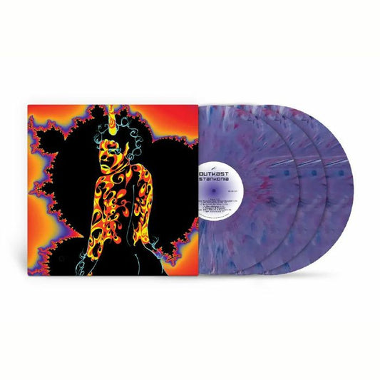 Stankonia - 25th Anniversary Purple Marbled 3xLP vinyl record cover