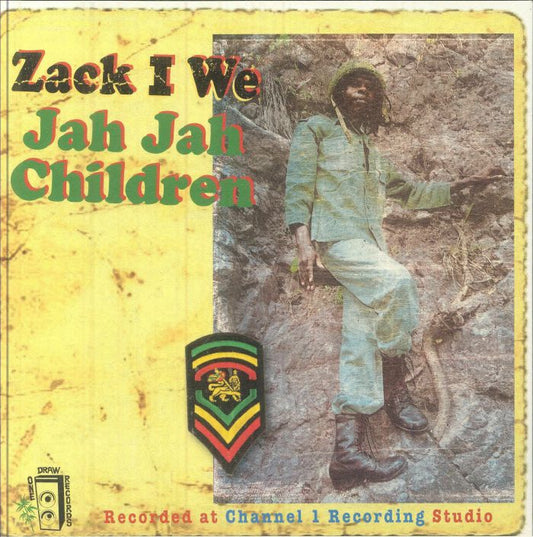Jah Jah Children - Limited Edition Green Vinyl Single vinyl record cover