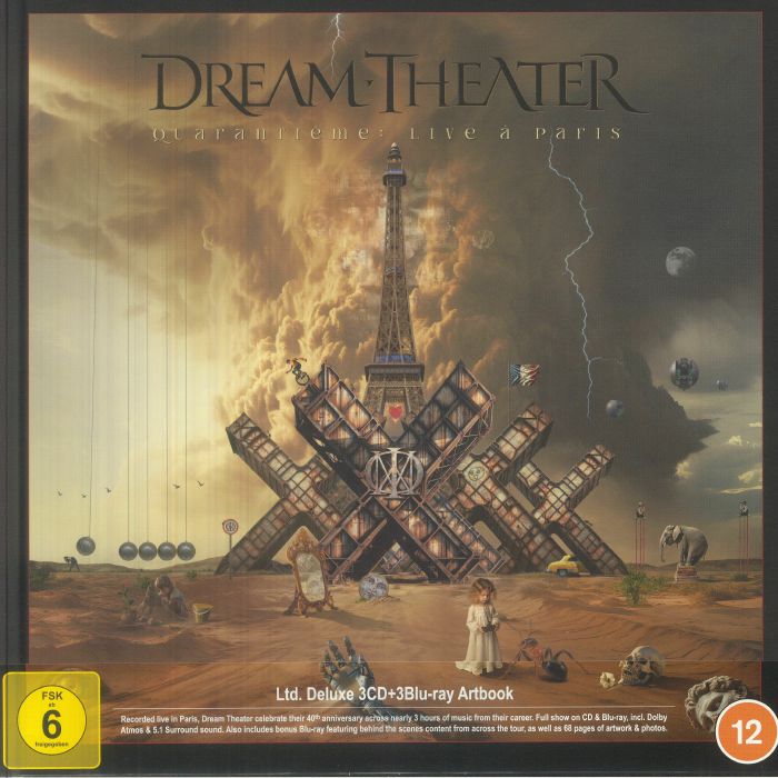 Quarantieme: Live A Paris - Limited Deluxe Edition 3CD + 3Blu-ray CD cover