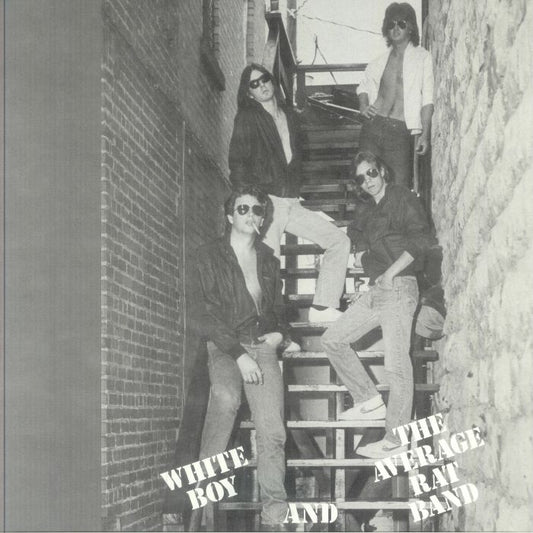 White Boy & The Average Rat Band - Vinyl LP vinyl record cover