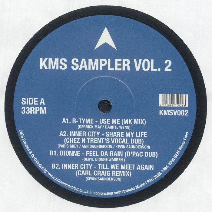 KMS Sampler Vol 2 - Vinyl EP vinyl record cover