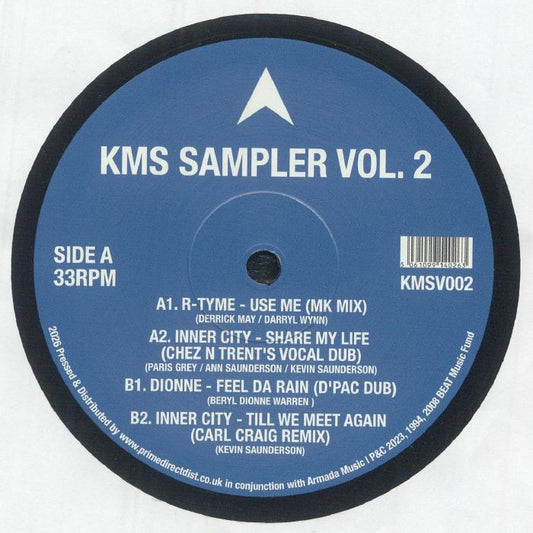 KMS Sampler Vol 2 - Vinyl EP vinyl record cover