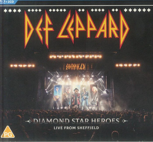 Diamond Star Heroes Live From Sheffield - 2CD + Blu-ray CD cover
