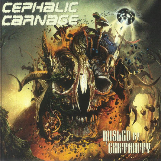 Misled By Certainty - Coloured Splatter Vinyl 2xLP vinyl record cover