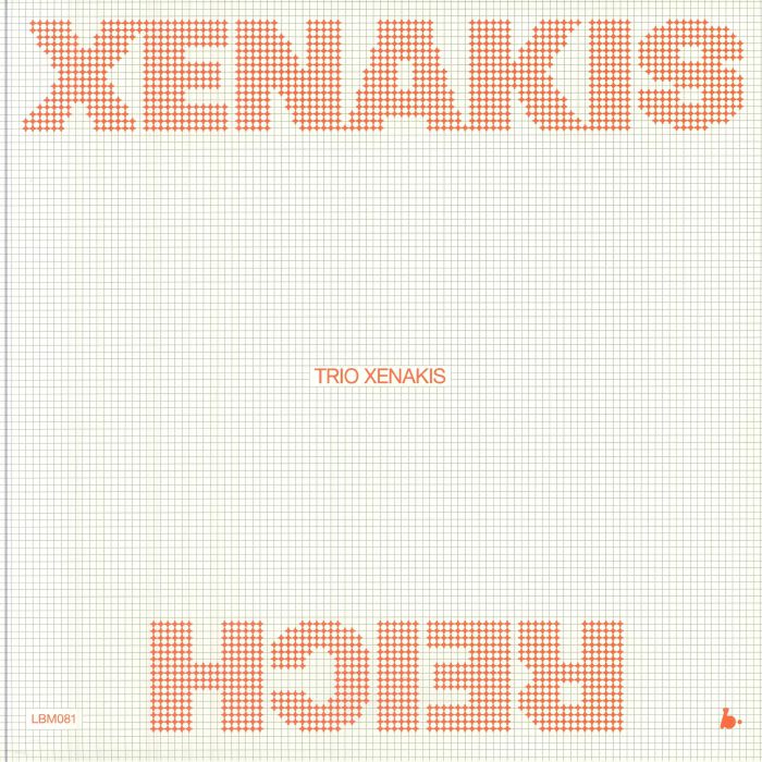 Xenakis-Reich - Vinyl LP vinyl record cover