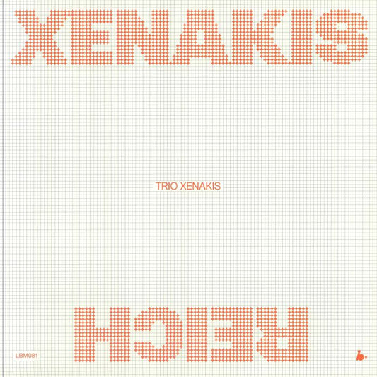 Xenakis-Reich - Vinyl LP vinyl record cover