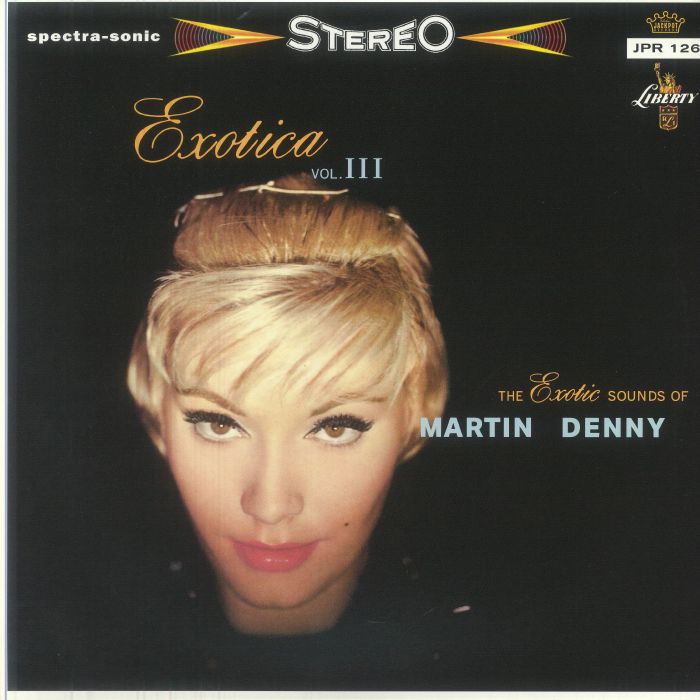 Exotica Vol III - Sky Blue Vinyl LP vinyl record cover