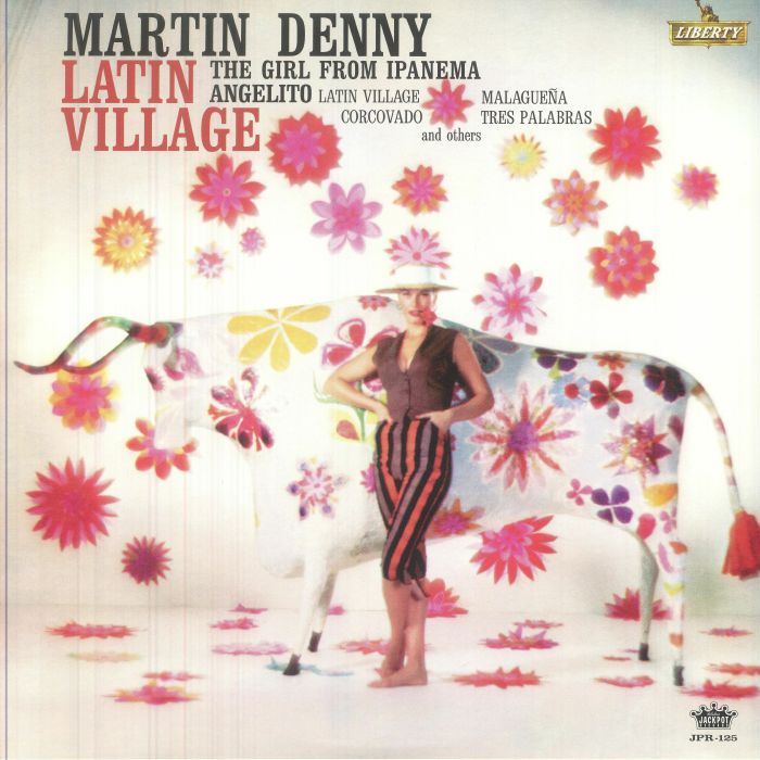 Latin Village - Floral Swirl Vinyl LP vinyl record cover