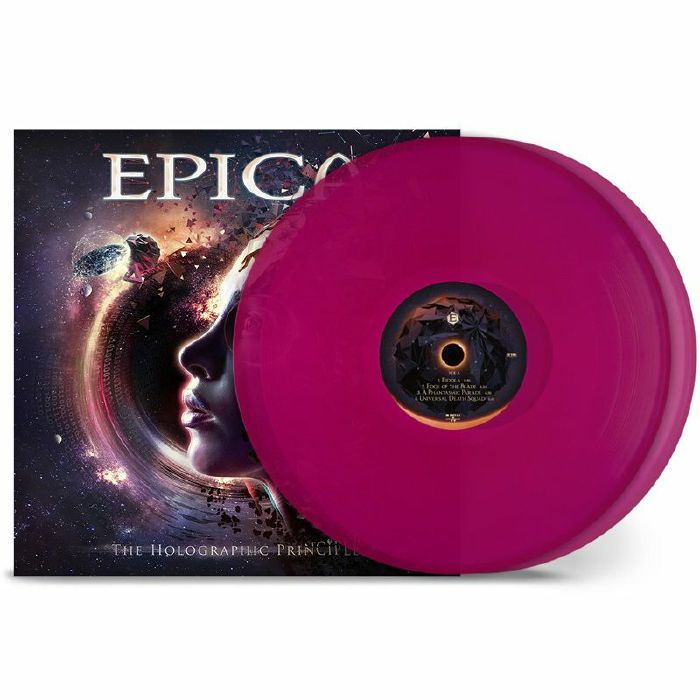 The Holographic Principle - Magenta Vinyl 2xLP vinyl record cover