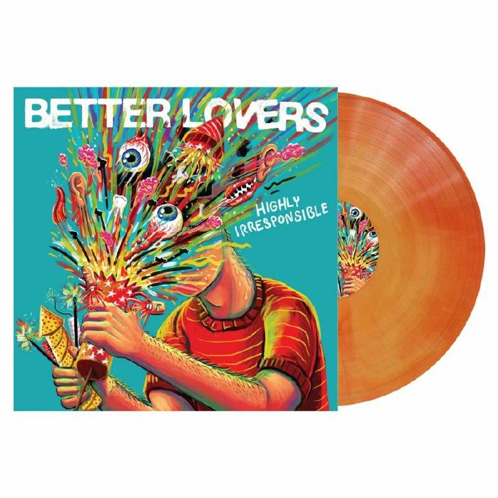 Highly Irresponsible - Limited Edition Orange Galaxy Vinyl LP vinyl record cover