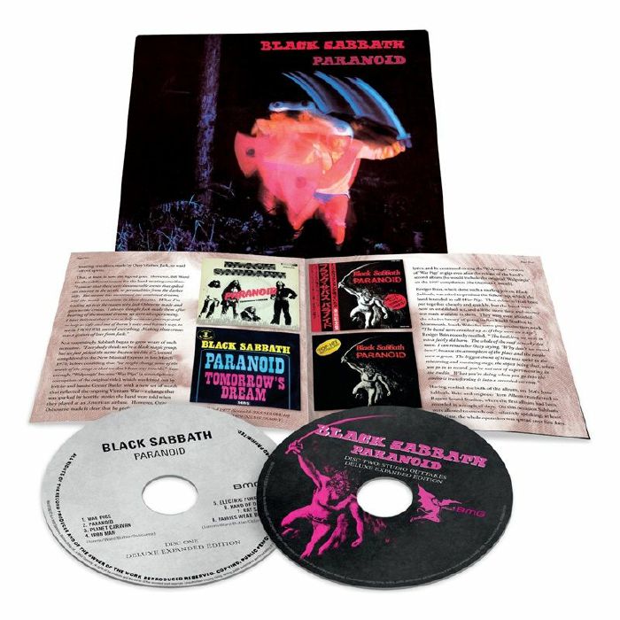 Paranoid - Deluxe Edition 2CD CD cover
