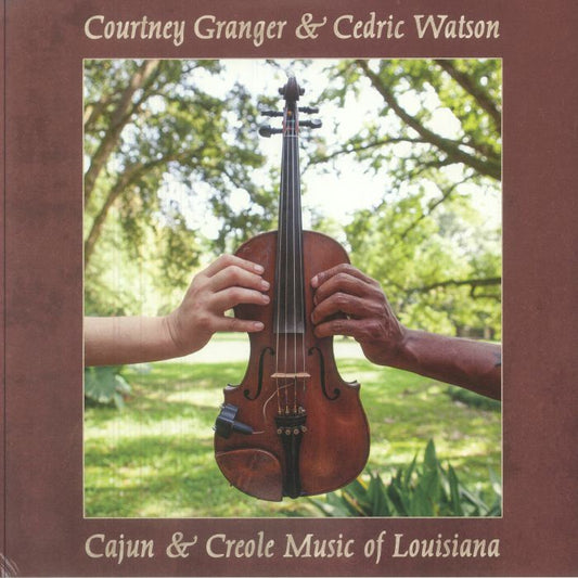 Cajun & Creole Music Of Louisiana - 2xLP vinyl record cover