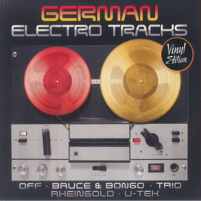 German Electro Tracks - Vinyl LP vinyl record cover