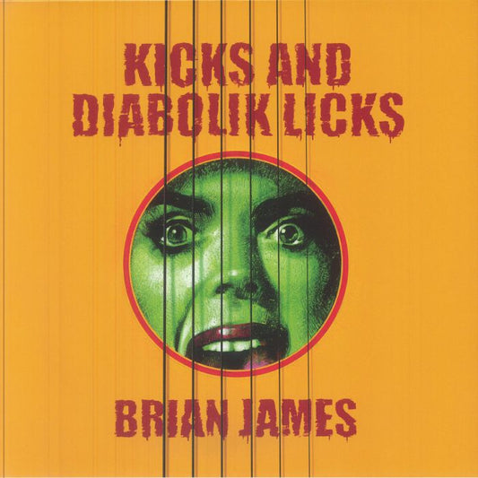 Kicks & Diabolik Licks - Limited Edition Yellow Vinyl LP vinyl record cover