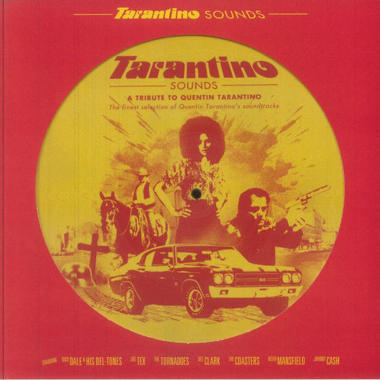 Tarantino Sounds: A Tribute To Quentin Tarantino - Limited Edition Picture Disc Vinyl LP vinyl record cover