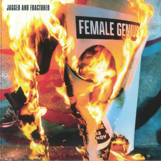 Jagged & Fractured - Limited Edition Orange Vinyl LP vinyl record cover