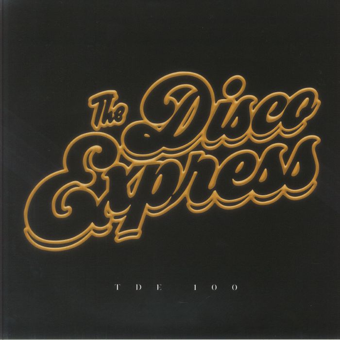 The Disco Express: TDE 100 - 2xLP vinyl record cover