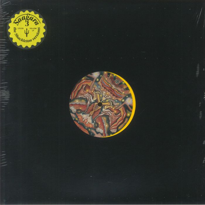 Saagara 3: The Shackleton Versions - Yellow Vinyl LP vinyl record cover