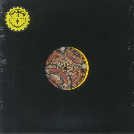 Saagara 3: The Shackleton Versions - Yellow Vinyl LP vinyl record cover