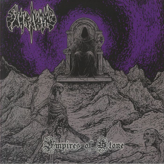 Empires Of Stone - Lavender Purple & Black Marbled Vinyl LP vinyl record cover