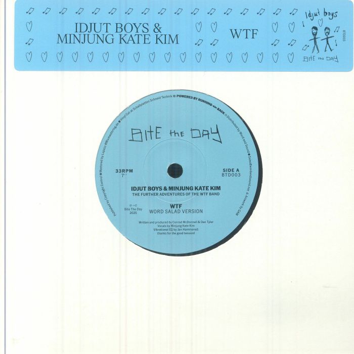 WTF: Further Adventures Of The WTF Band - Vinyl Single vinyl record cover