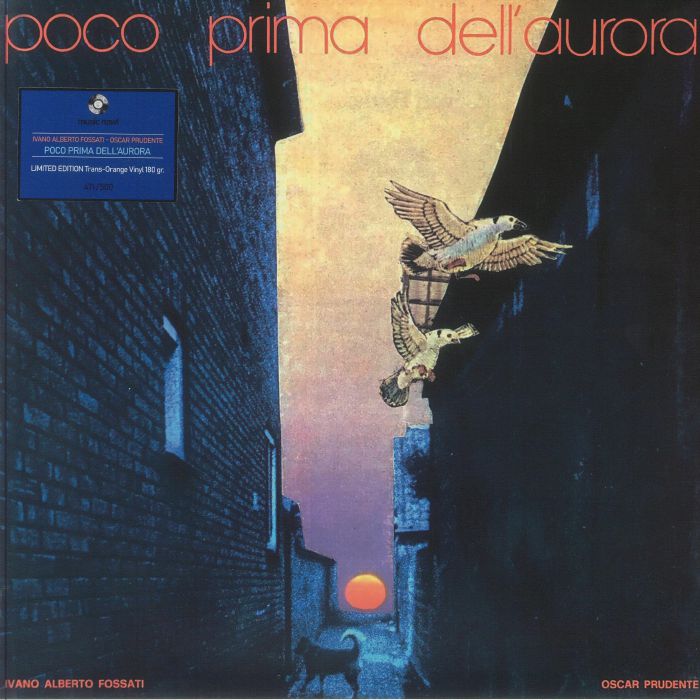 Poco Prima Dell'Aurora - Limited Edition Orange Vinyl LP vinyl record cover