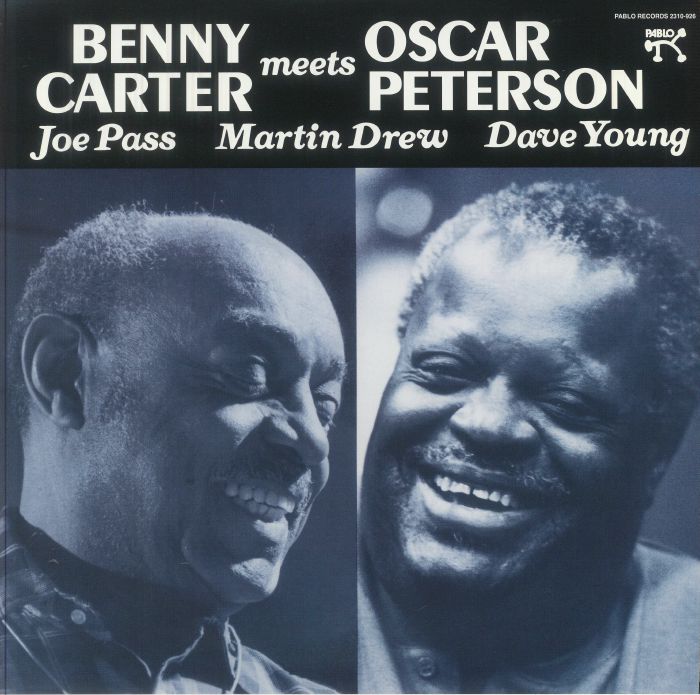 Benny Carter Meets Oscar Peterson - Vinyl LP vinyl record cover
