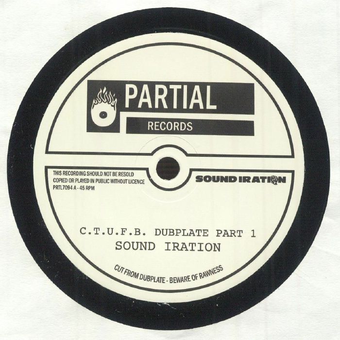 CTUFB Dubplate - Vinyl Single vinyl record cover