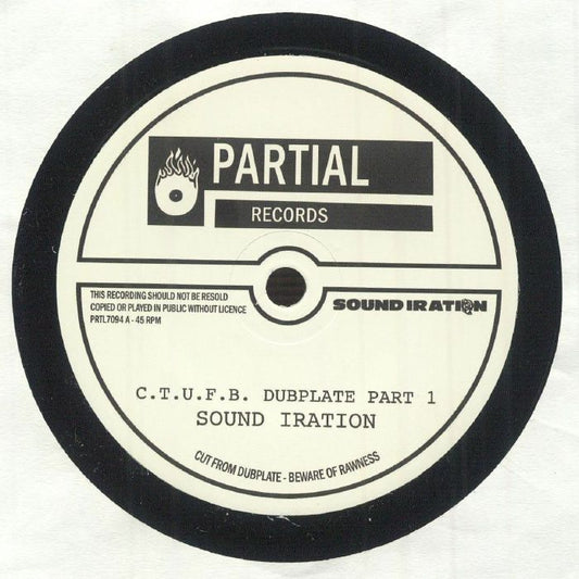 CTUFB Dubplate - Vinyl Single vinyl record cover
