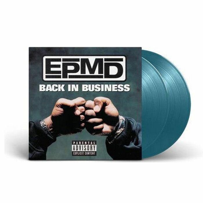 Back In Business - Limited Edition Blue Vinyl 2xLP vinyl record cover