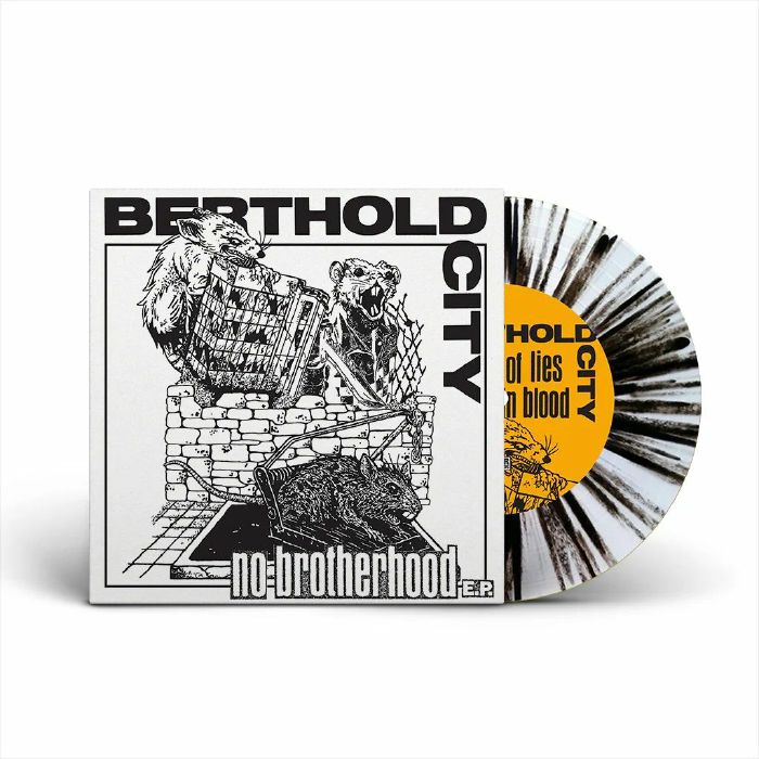 No Brotherhood - Limited Edition Clear & Black Splatter Vinyl EP vinyl record cover