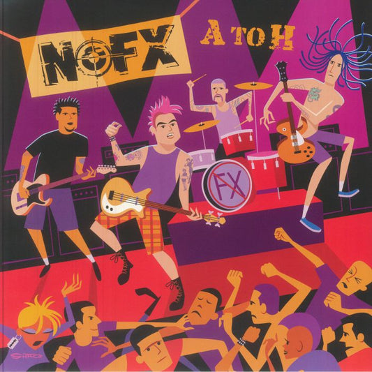 A To H - Vinyl LP vinyl record cover