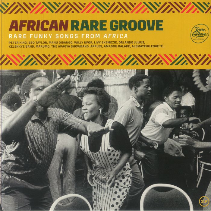 African Rare Groove (Rare Funky Songs From Africa) - 2xLP vinyl record cover