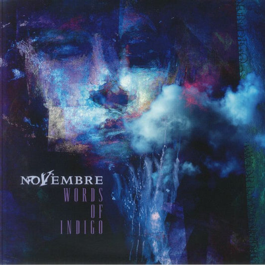 Words Of Indigo - Blue Vinyl LP vinyl record cover