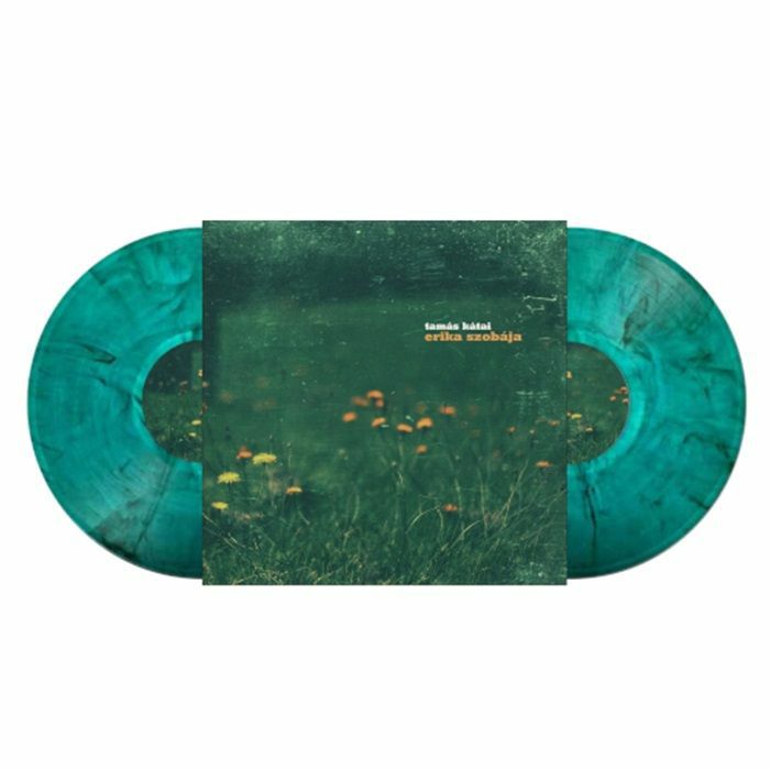 Erika Szobaja - Limited Edition Marbled Turquoise Vinyl 2xLP vinyl record cover