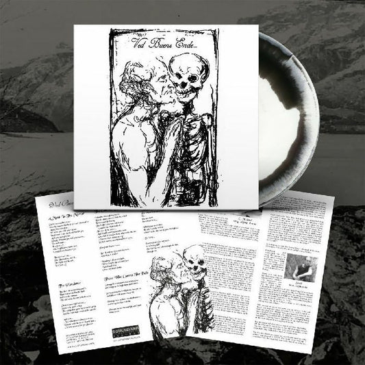 Those Who Caress The Pale - Limited Edition White In Black Vinyl EP vinyl record cover