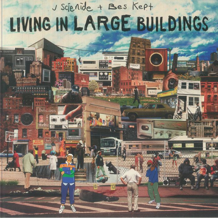 Living In Large Buildings - Vinyl LP vinyl record cover