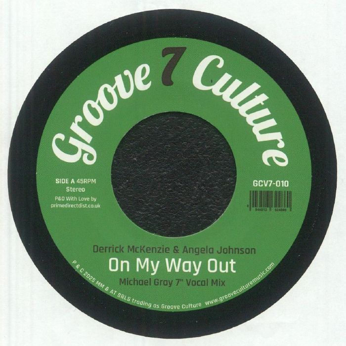 On My Way Out (Michael Gray mixes) - Vinyl Single vinyl record cover