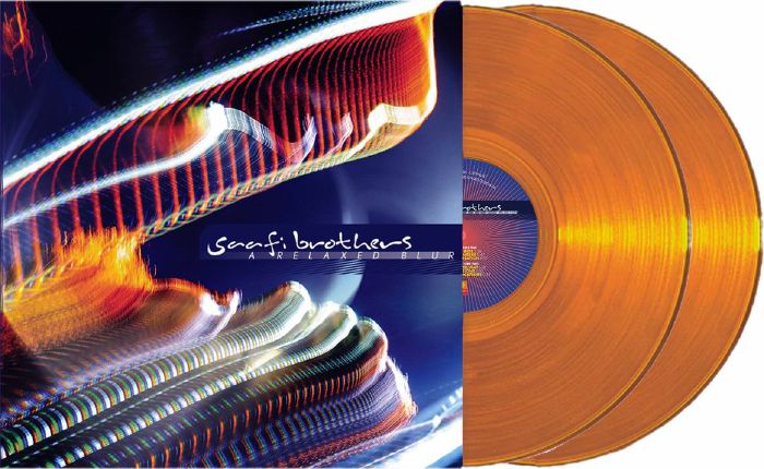 A Relaxed Blur - Translucent Orange Vinyl 2xLP vinyl record cover