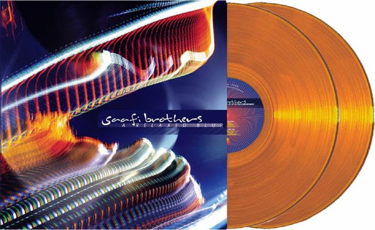 A Relaxed Blur - Translucent Orange Vinyl 2xLP vinyl record cover