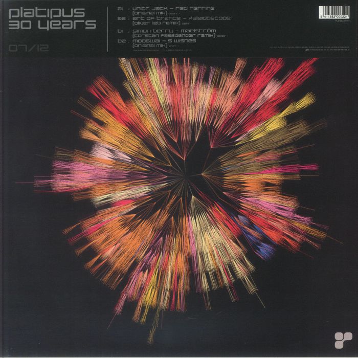 Platipus 30 Years 7 - Vinyl EP vinyl record cover