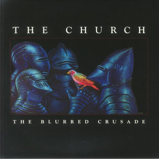 The Blurred Crusade - Blue Vinyl LP vinyl record cover