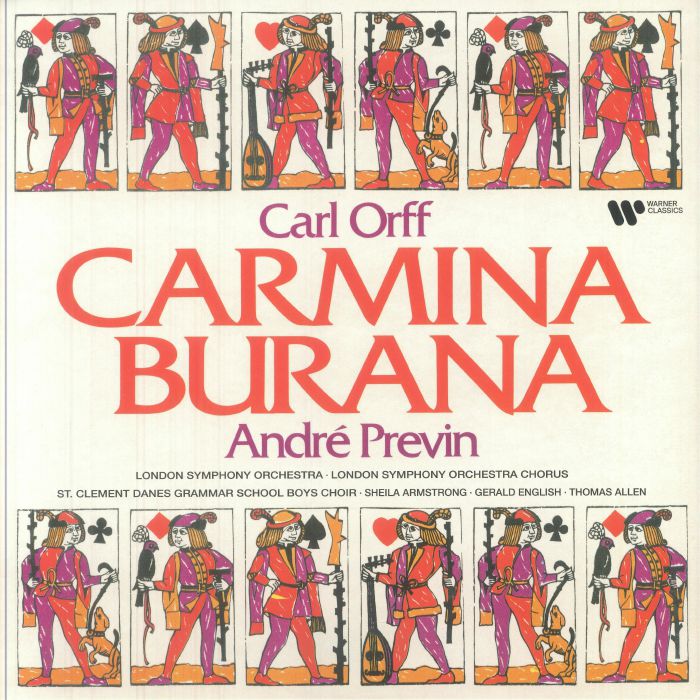 Carmina Burana - 2xLP vinyl record cover