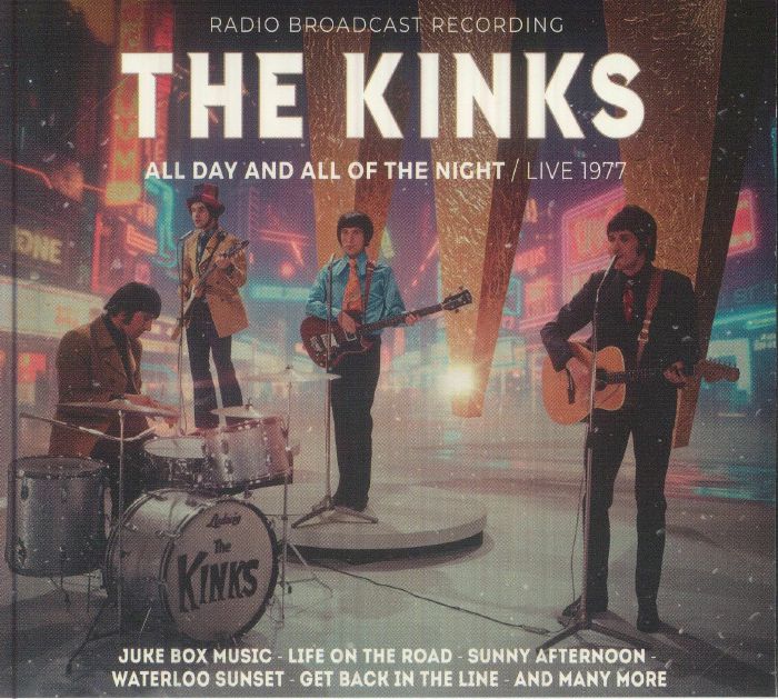 All Day And All Of The Night / Live 1977 - CD CD cover