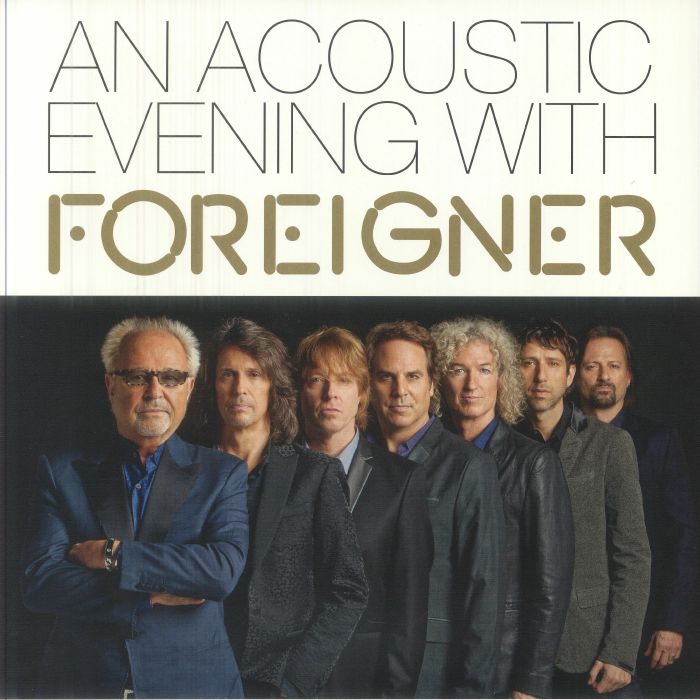 An Acoustic Evening With Foreigner - Vinyl LP vinyl record cover