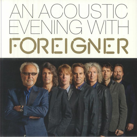 An Acoustic Evening With Foreigner - Vinyl LP vinyl record cover