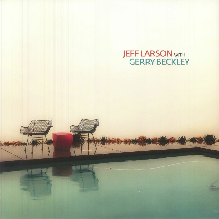 Jeff Larson With Gerry Beckley - Vinyl LP vinyl record cover