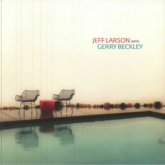 Jeff Larson With Gerry Beckley - Vinyl LP vinyl record cover